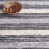 Safavieh Montauk MTK976Z Black / Ivory Area Rug Detail
