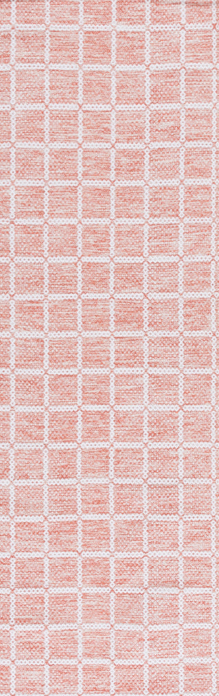 Safavieh Montauk MTK977P Orange / Ivory Area Rug Runner