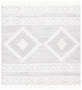 Safavieh Moroccan Tassel Shag MTS640A Ivory / Beige Area Rug Square