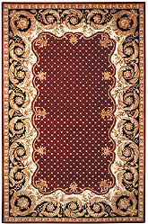 Safavieh Naples Na701 Burgundy/Black Area Rug 