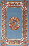 Safavieh Naples NA901J Light Blue / Ivory Area Rug main image