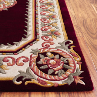 Safavieh Naples NA901Q Red / Ivory Area Rug Detail