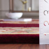 Safavieh Naples NA901Q Red / Ivory Area Rug Detail