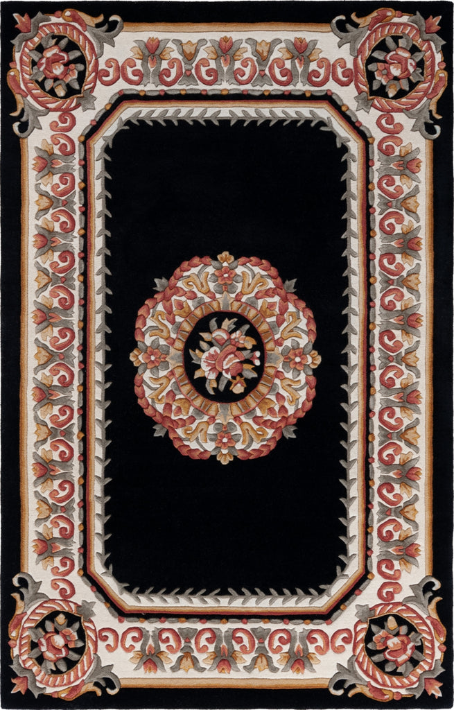 Safavieh Naples NA901Z Black / Ivory Area Rug main image