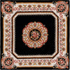 Safavieh Naples NA901Z Black / Ivory Area Rug Square