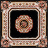 Safavieh Naples NA901Z Black / Ivory Area Rug Square