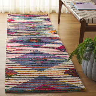 Safavieh Nantucket NAN606B Beige / Blue Area Rug Room Scene Feature
