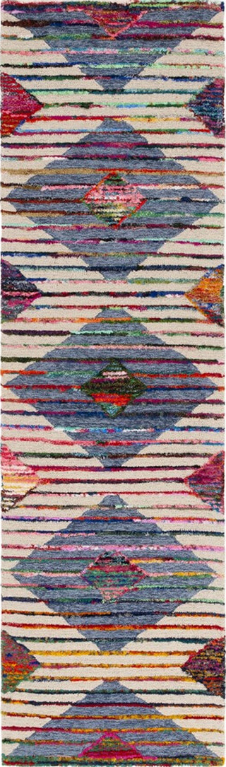 Safavieh Nantucket NAN606B Beige / Blue Area Rug Runner