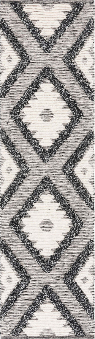 Safavieh Natura NAT203A Black / Ivory Area Rug Runner
