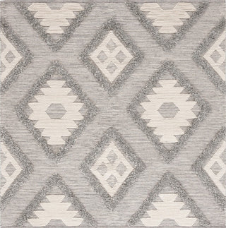 Safavieh Natura NAT203F Grey / Ivory Area Rug Square