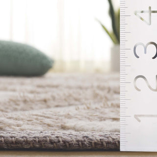 Safavieh Natura NAT203Z Brown / Ivory Area Rug Detail