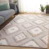 Safavieh Natura NAT203Z Brown / Ivory Area Rug Room Scene Feature