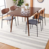 Safavieh Natura NAT205F Ivory / Grey Area Rug Room Scene Feature