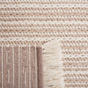 Safavieh Natura NAT208E Taupe / Ivory Area Rug Backing