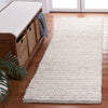 Safavieh Natura NAT220G Ivory / Light Grey Area Rug Room Scene Feature