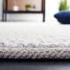 Safavieh Natura NAT220G Ivory / Light Grey Area Rug Detail