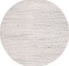 Safavieh Natura NAT220G Ivory / Light Grey Area Rug Round