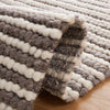 Safavieh Natura NAT220T Ivory / Dark Brown Area Rug Detail