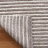 Safavieh Natura NAT220T Ivory / Dark Brown Area Rug Backing