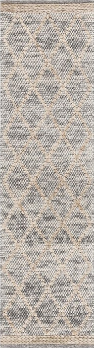 Safavieh Natura NAT223G Light Grey / Natural Area Rug Runner