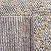 Safavieh Natura NAT223G Light Grey / Natural Area Rug Backing