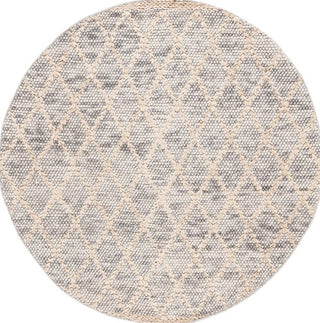 Safavieh Natura NAT223G Light Grey / Natural Area Rug Round