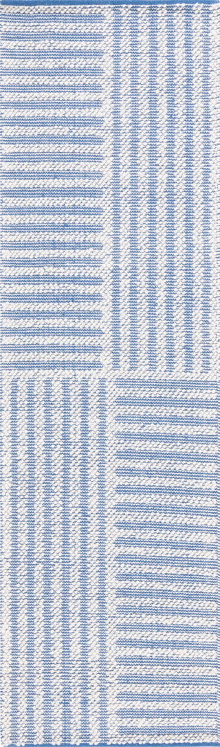 Safavieh Natura NAT227M Ivory / Blue Area Rug Runner