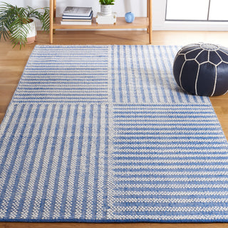 Safavieh Natura NAT227M Ivory / Blue Area Rug Room Scene