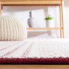 Safavieh Natura NAT227Q Ivory / Red Area Rug Detail