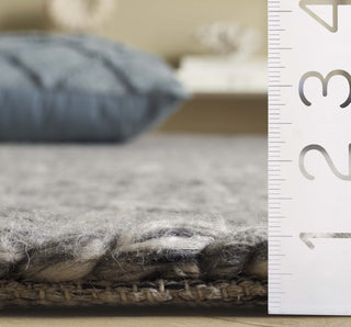 Safavieh Natura NAT254H Grey / Ivory Area Rug Detail