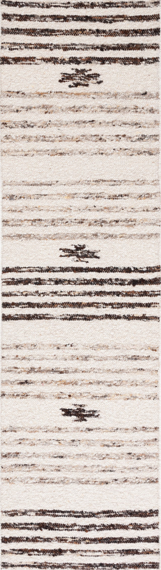 Safavieh Natura NAT325Z Black / Ivory Area Rug Runner