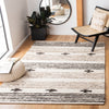 Safavieh Natura NAT325Z Black / Ivory Area Rug Room Scene Feature