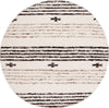 Safavieh Natura NAT325Z Black / Ivory Area Rug Round