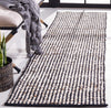 Safavieh Natura NAT331Z Black / Ivory Area Rug Room Scene Feature