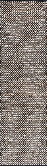 Safavieh Natura NAT349Z Black / Ivory Area Rug Runner