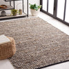 Safavieh Natura NAT349Z Black / Ivory Area Rug Room Scene