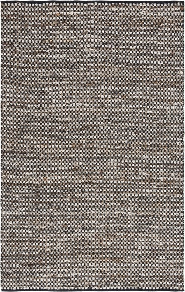 Safavieh Natura NAT349Z Black / Ivory Area Rug main image