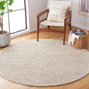 Safavieh Natura NAT425F Grey / Ivory Area Rug Room Scene Feature