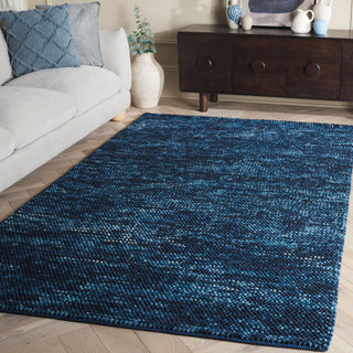 Safavieh Natura NAT425N Navy / Blue Area Rug Room Scene