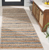 Safavieh Natura NAT501F Natural / Grey Area Rug Room Scene Feature