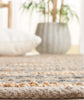 Safavieh Natura NAT501F Natural / Grey Area Rug Detail