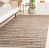 Safavieh Natura NAT501F Natural / Grey Area Rug Room Scene Feature