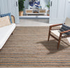 Safavieh Natura NAT501F Natural / Grey Area Rug Room Scene Feature