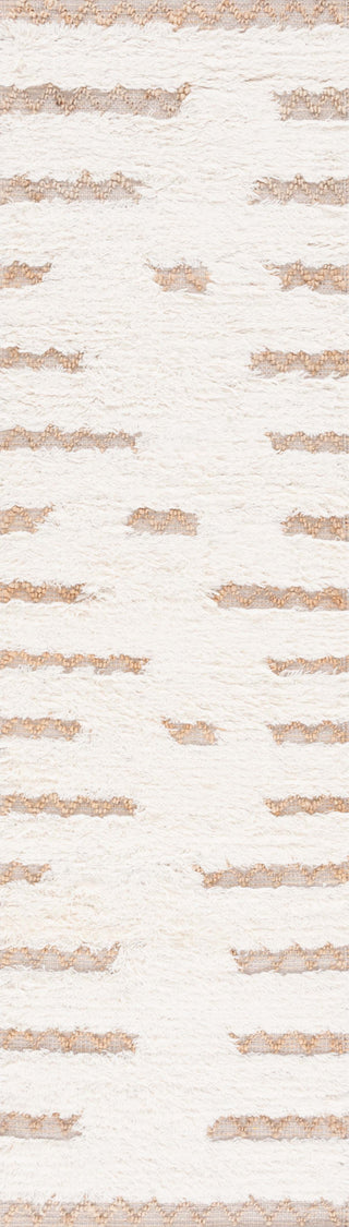 Safavieh Natura NAT505A Ivory / Natural Area Rug Runner