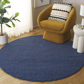 Safavieh Natura NAT620M Navy / Blue Area Rug Room Scene