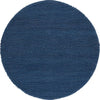 Safavieh Natura NAT620M Navy / Blue Area Rug Round