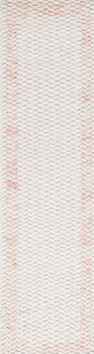 Safavieh Natura NAT713U Ivory / Pink Area Rug Runner