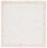 Safavieh Natura NAT713U Ivory / Pink Area Rug Square