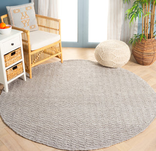 Safavieh Natura NAT715G Silver Area Rug Room Scene