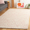 Safavieh Natura NAT717A Ivory / Pink Area Rug Room Scene Feature